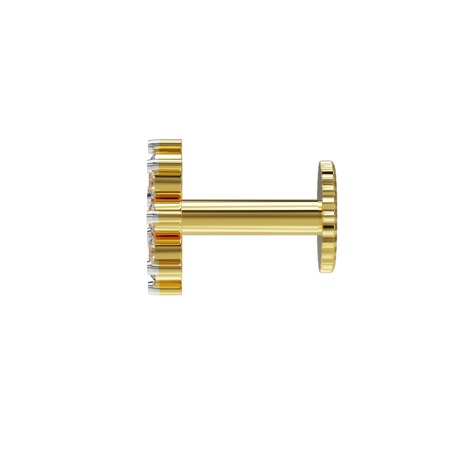 18K Olga Diamond Nose Stud