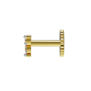 18k Anna Diamond Nose stud