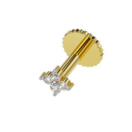 18K Arvi Diamond Nose Stud