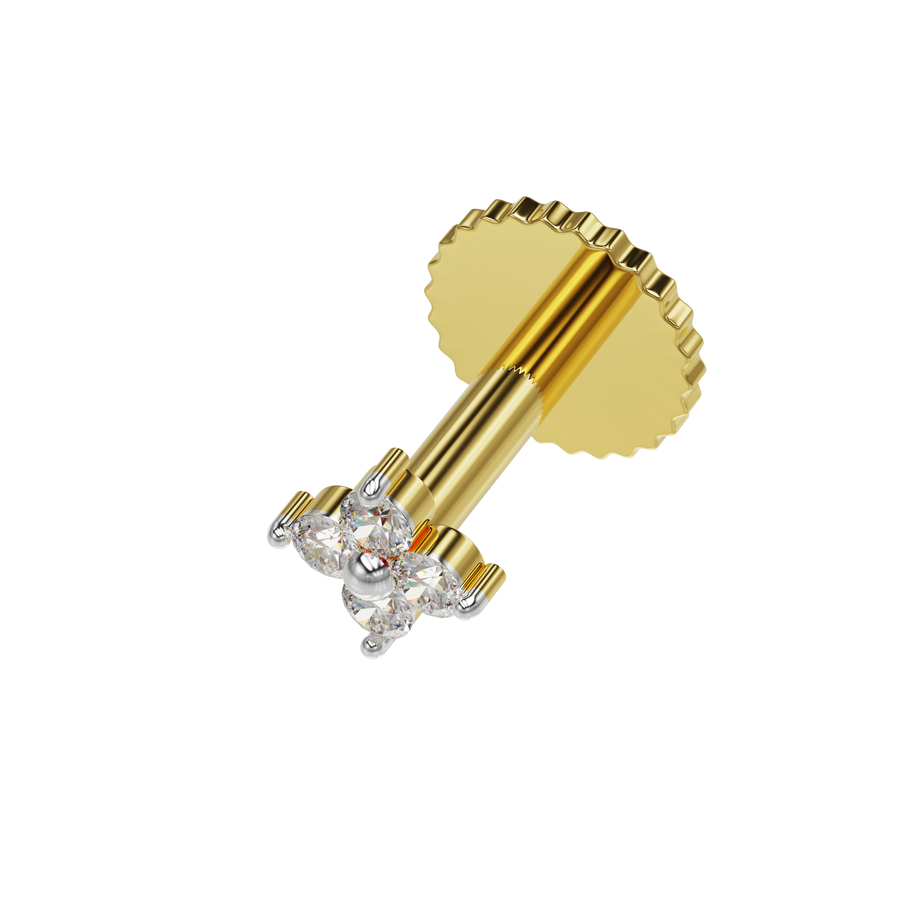 18K Avril Diamond Nose Stud