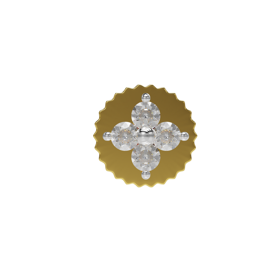 18K Avril Diamond Nose Stud