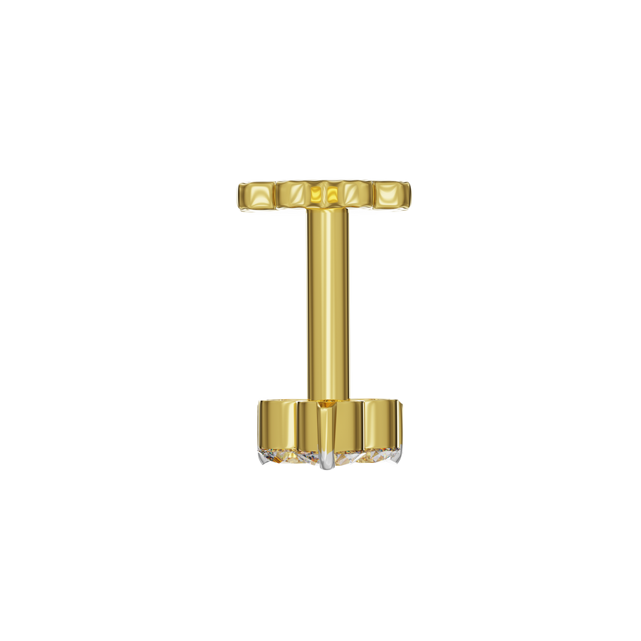18k Reena Diamond Nose Stud