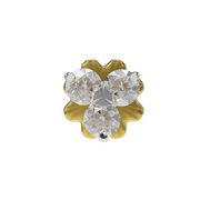 18k Reena Diamond Nose Stud