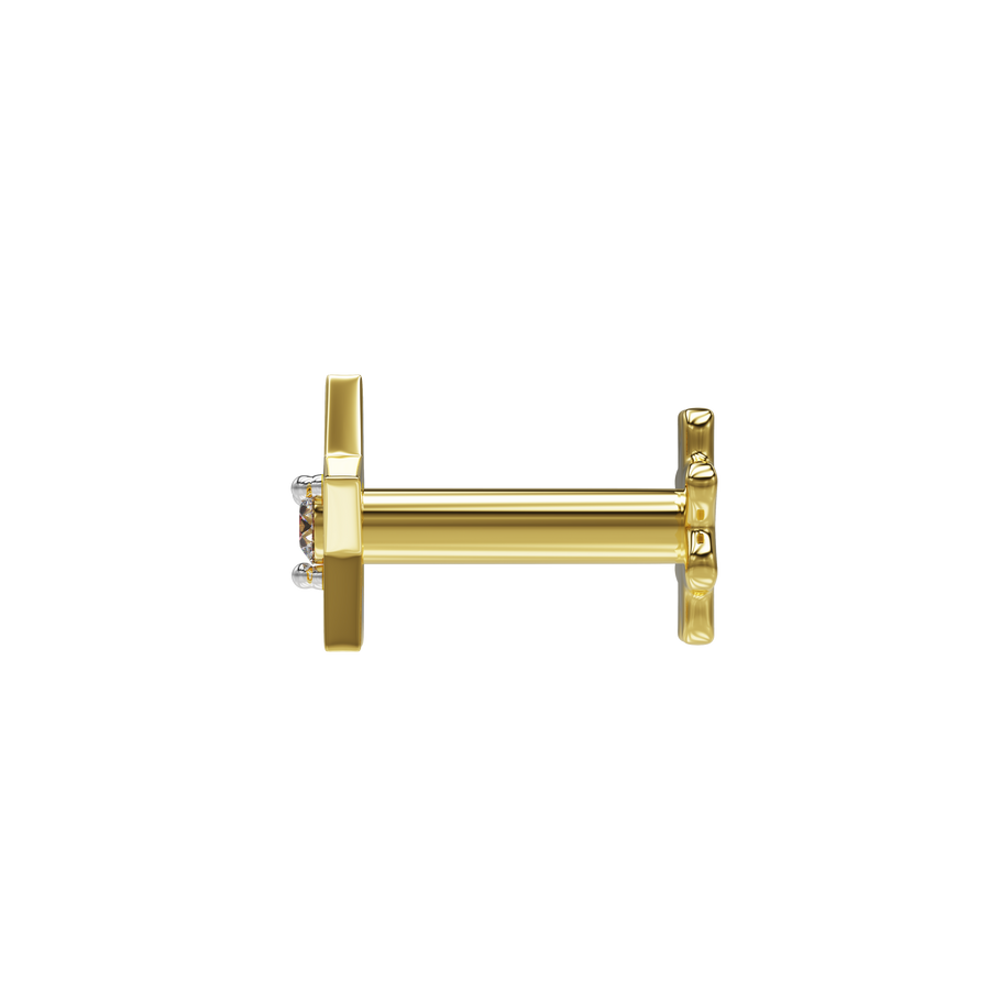18K Angela Diamond Nose Stud
