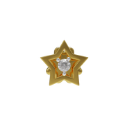 18K Angela Diamond Nose Stud