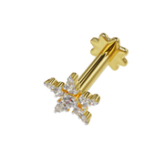 18K Shelby Diamond Nose Stud