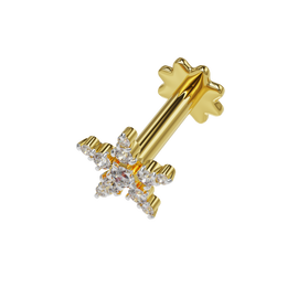 18K Shelby Diamond Nose Stud