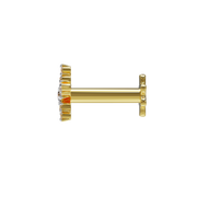 18K Shelby Diamond Nose Stud