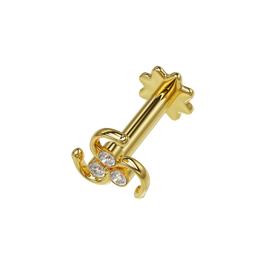 18K Riva Diamond Nose Stud