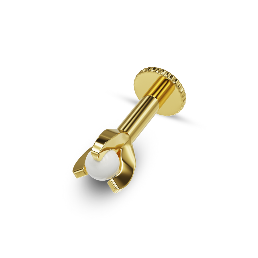 22K Rebecca Gold Nose Stud