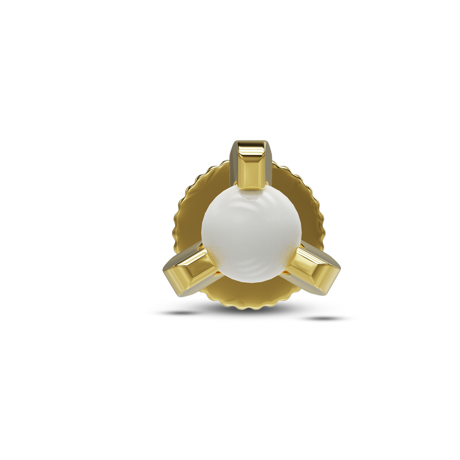 22K Rebecca Gold Nose Stud