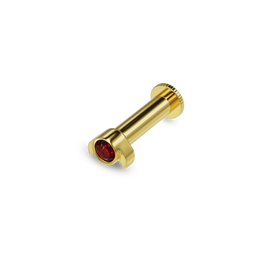 22K Riley Gold Nose Stud