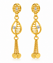 22K Eklavya  Gold Earring