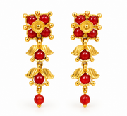 22K Chaitanya Gold Earring