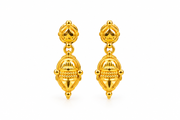 22K Marcos Gold Earring