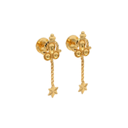 22K Atlas Gold Earring