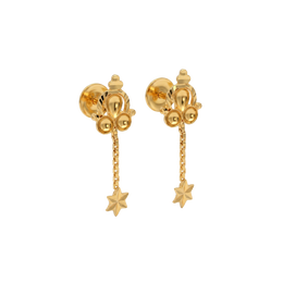 22K Atlas Gold Earring