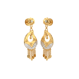 22K Trinity Gold Earring