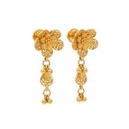 22K Jamila Gold Earring