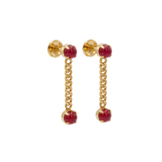 22K Lora Gold Earring