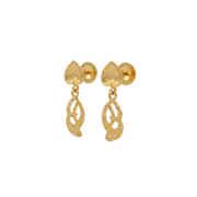 22K Aayush Gold Earring
