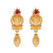 22K Anaya Gold Earring