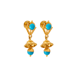 22K Ronav Gold Earring