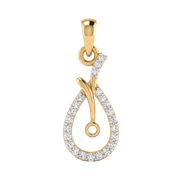 18K Jazlyn Gold Pendant