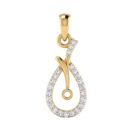 18K Jazlyn Gold Pendant
