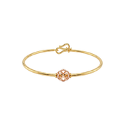 22K Netball Gold Baby Bangle