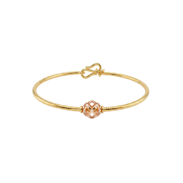 22K Netball Gold Baby Bangle