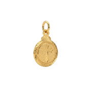 22K Jesus Gold Locket