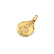 22K Mary Gold Locket