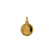 22K Ganesh Gold Locket