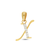 22K Vivaan X Gold Pendant