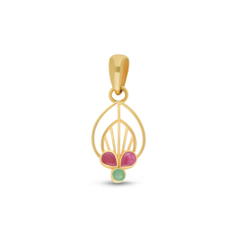 22K Zian Gold Pendant