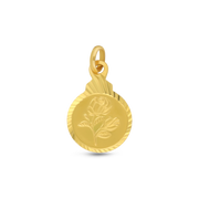 22K Rose Gold Pendent