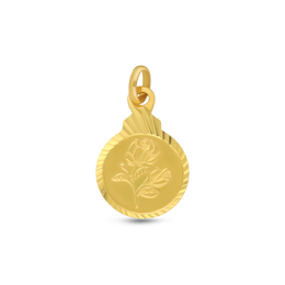 22K Rose Gold Pendent