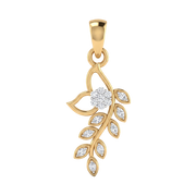18K Luna Gold Pendant