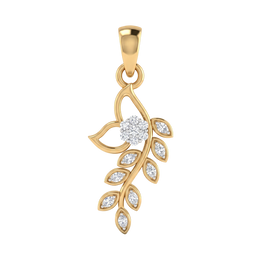 18K Luna Gold Pendant