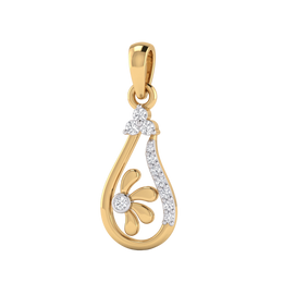 18K Maverick Gold Pendant