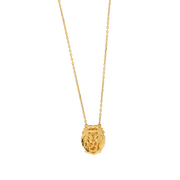 22K Leo Gold Necklace