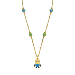 22K Minion Gold Necklca