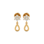 22K Geethika Gold Earring