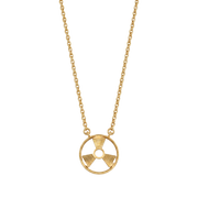22K Spin Gold Necklace
