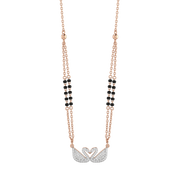 22K Swan Blacky Gold Necklace