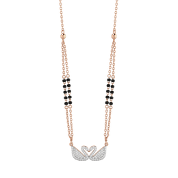 22K Swan Blacky Gold Necklace