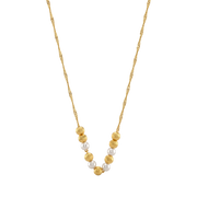 22K Sangam Pearl Gold Necklace