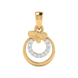 18K Olivia Gold Pendant