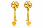 22K Dhruv Gold Earring